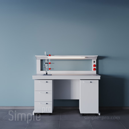 Стол лабораторный ЛК-1500 СМ (Lab HPL)